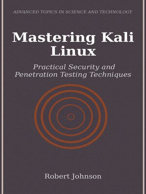 cover image of Mastering Kali Linux